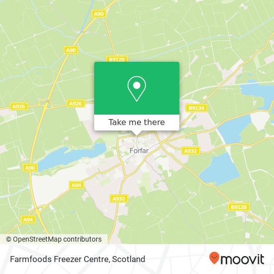 Farmfoods Freezer Centre map