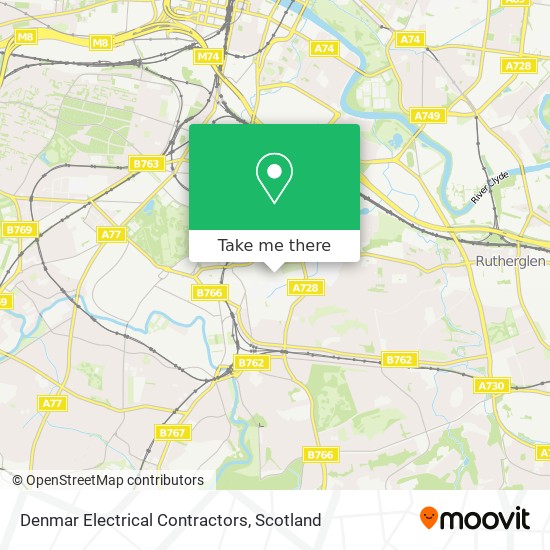 Denmar Electrical Contractors map
