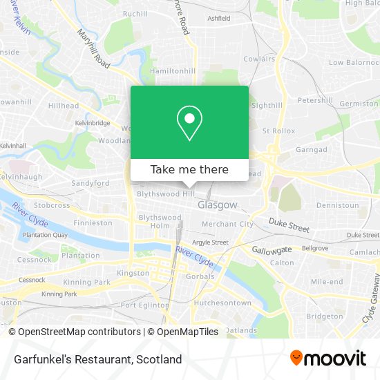 Garfunkel's Restaurant map