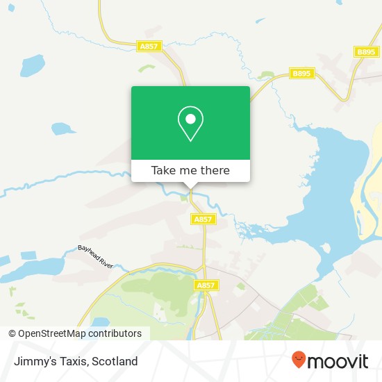 Jimmy's Taxis map