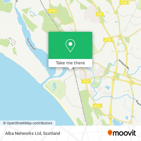 Alba Networks Ltd map