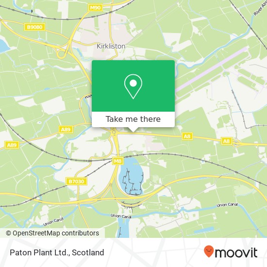 Paton Plant Ltd. map