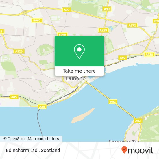 Edincharm Ltd. map