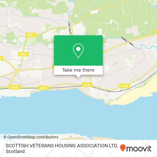 SCOTTISH VETERANS HOUSING ASSOCIATION LTD map