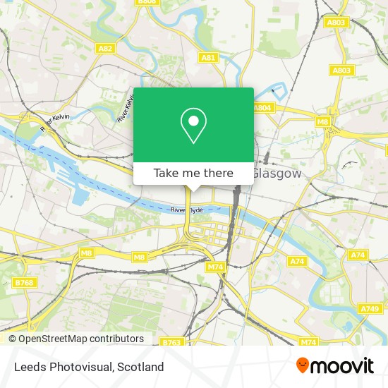 Leeds Photovisual map