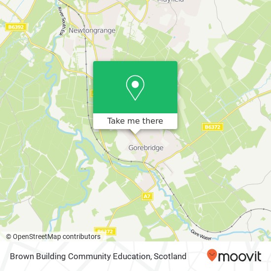 Brown Building Community Education map