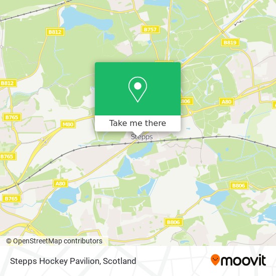 Stepps Hockey Pavilion map