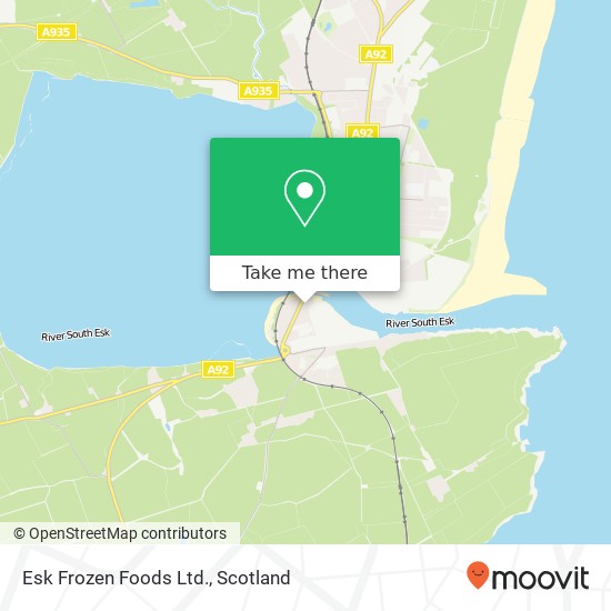 Esk Frozen Foods Ltd. map