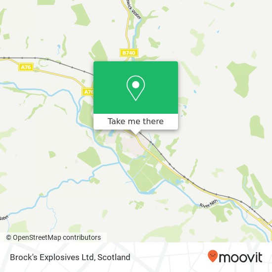 Brock's Explosives Ltd map