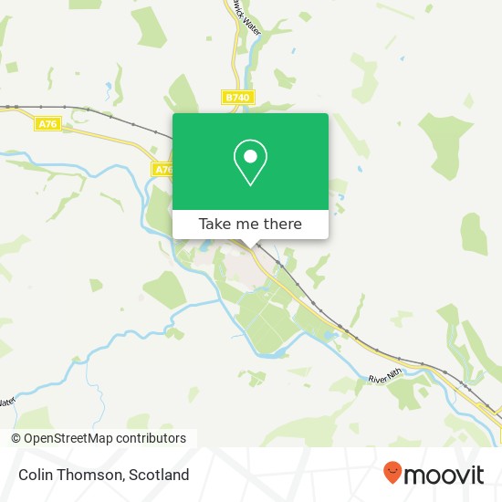 Colin Thomson map