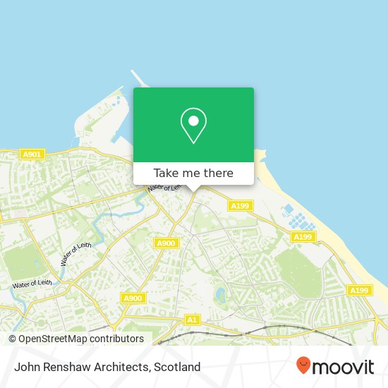 John Renshaw Architects map