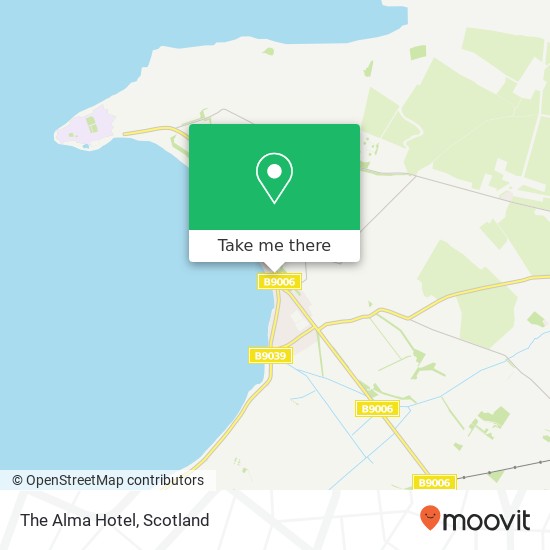 The Alma Hotel map
