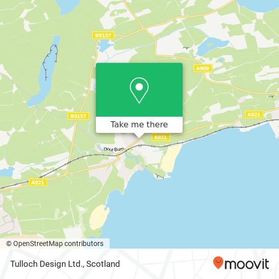Tulloch Design Ltd. map