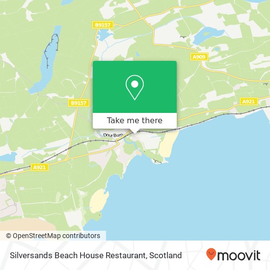 Silversands Beach House Restaurant map