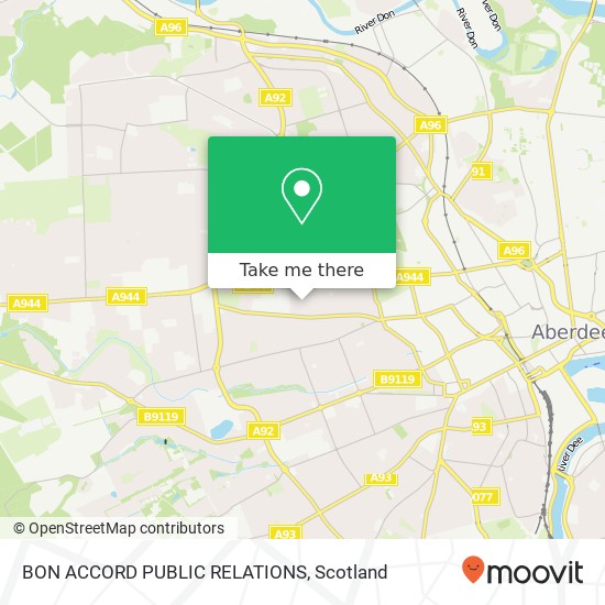 BON ACCORD PUBLIC RELATIONS map