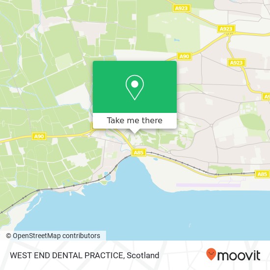 WEST END DENTAL PRACTICE map