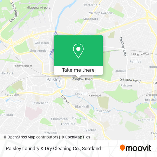 Paisley Laundry & Dry Cleaning Co. map