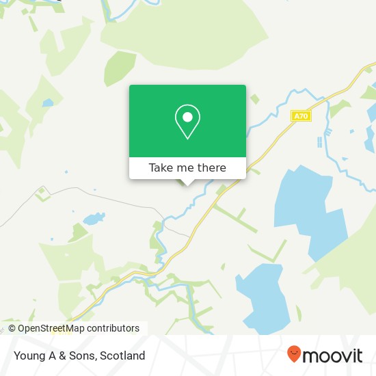Young A & Sons map