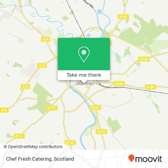 Chef Fresh Catering map