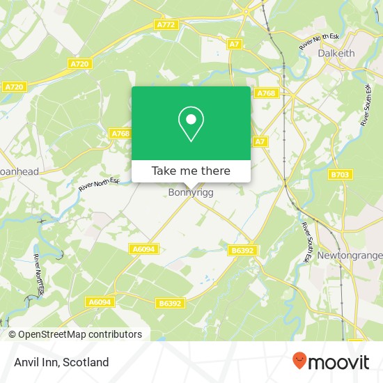 Anvil Inn map