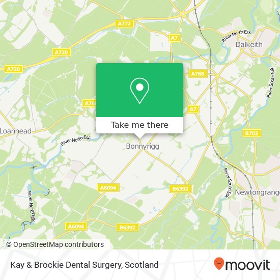 Kay & Brockie Dental Surgery map