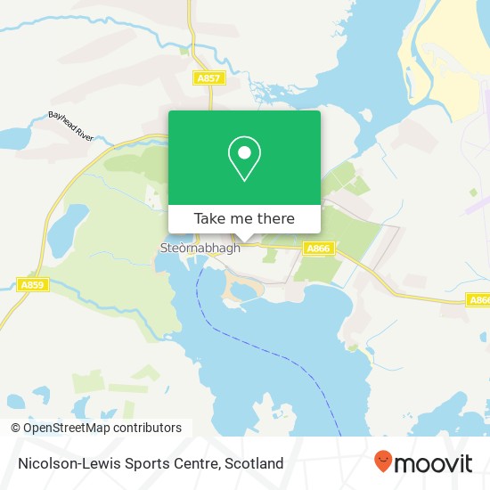 Nicolson-Lewis Sports Centre map