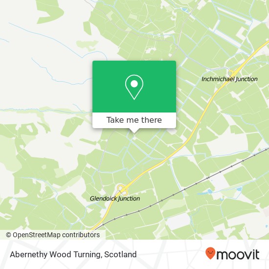 Abernethy Wood Turning map