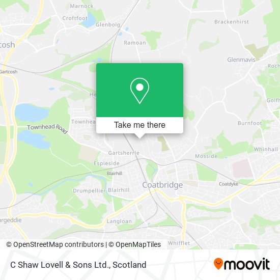 C Shaw Lovell & Sons Ltd. map