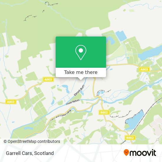Garrell Cars map