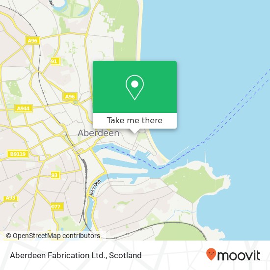 Aberdeen Fabrication Ltd. map
