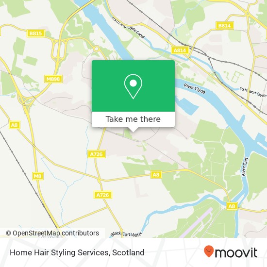 Home Hair Styling Services map