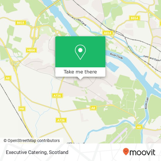 Executive Catering map