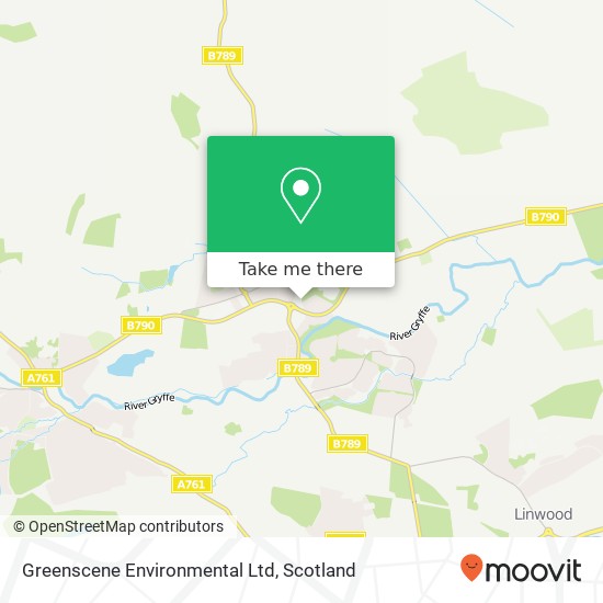 Greenscene Environmental Ltd map