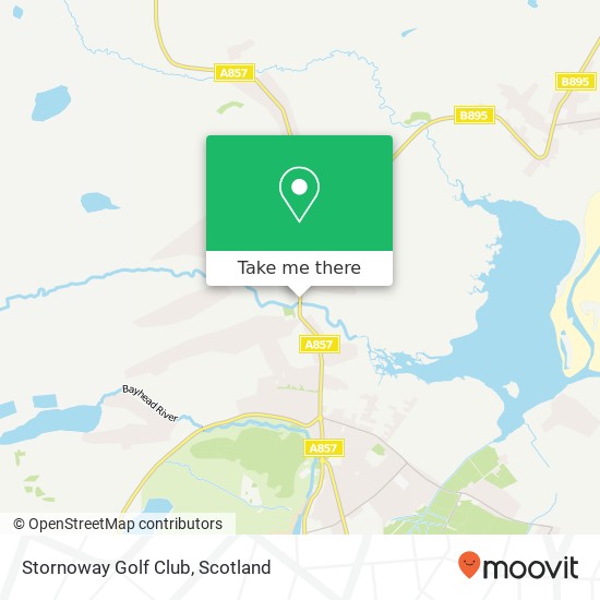 Stornoway Golf Club map