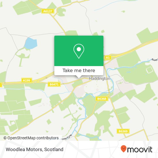 Woodlea Motors map