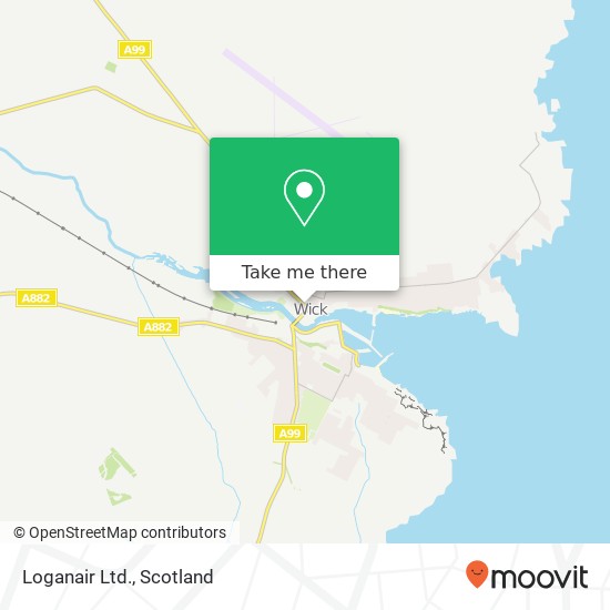 Loganair Ltd. map