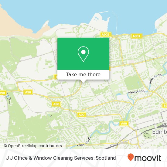 J J Office & Window Cleaning Services map
