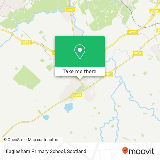 Eaglesham Primary School map