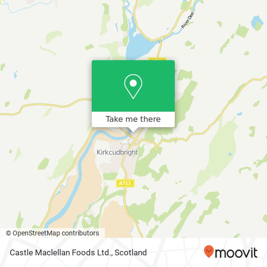 Castle Maclellan Foods Ltd. map