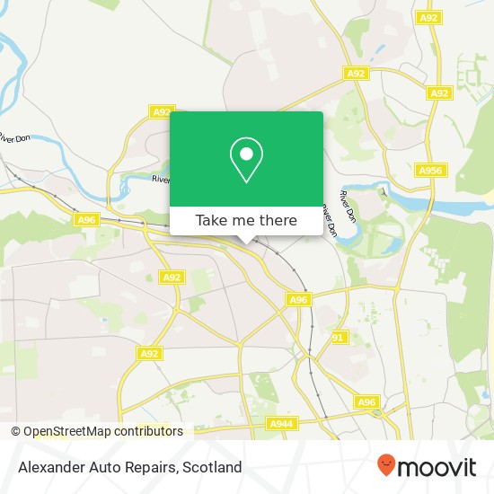 Alexander Auto Repairs map