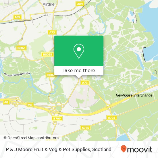 P & J Moore Fruit & Veg & Pet Supplies map