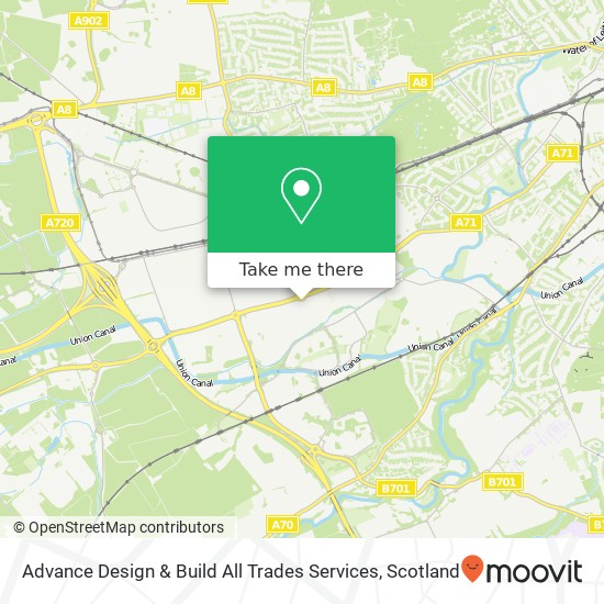 Advance Design & Build All Trades Services map