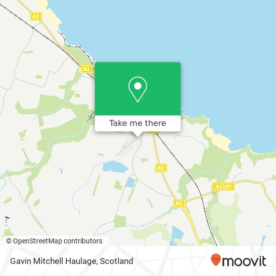 Gavin Mitchell Haulage map