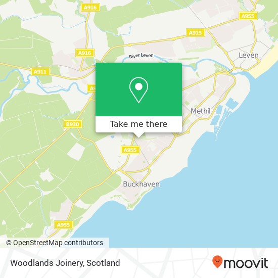 Woodlands Joinery map