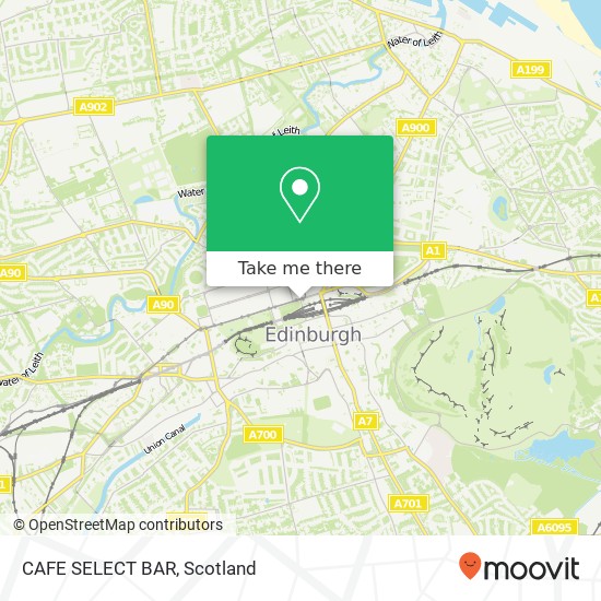 CAFE SELECT BAR map