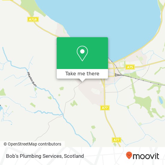 Bob's Plumbing Services map