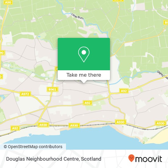 Douglas Neighbourhood Centre map