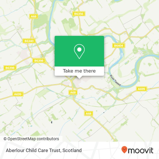 Aberlour Child Care Trust map