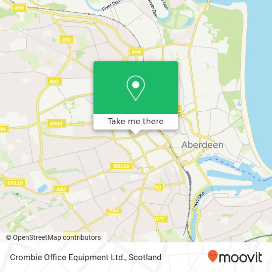 Crombie Office Equipment Ltd. map