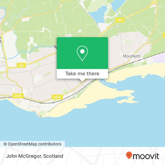 John McGregor map